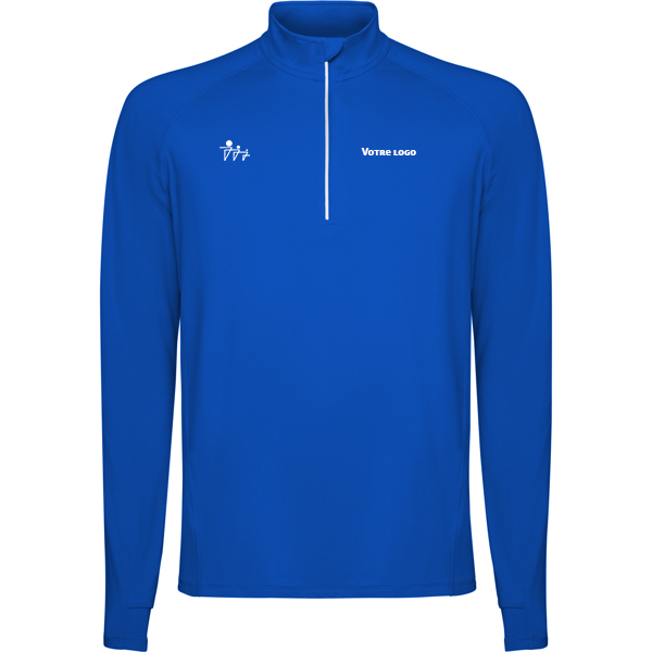 Sweat technique raglan à manches longues personnalisable