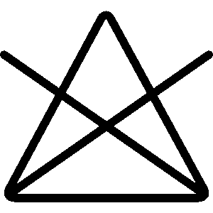 Instruction d'entretien : Ne pas utiliser de la javel