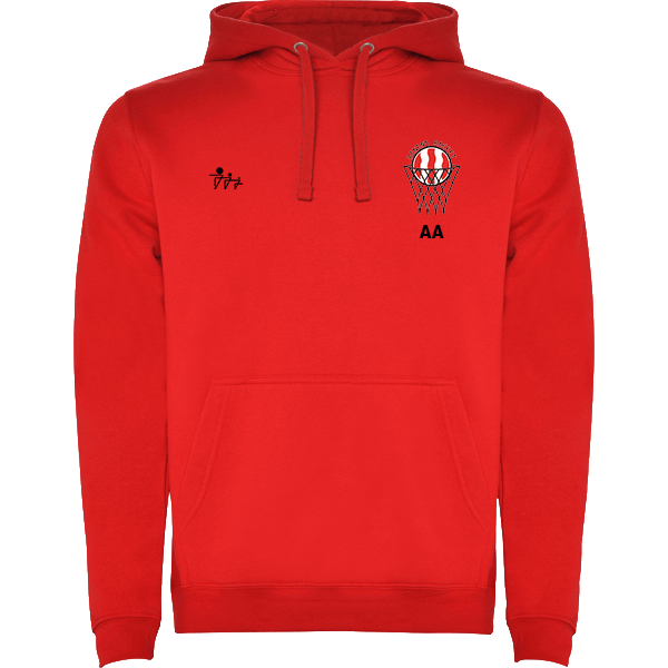 Hoodie Renens Basket avec capuche - Rouge