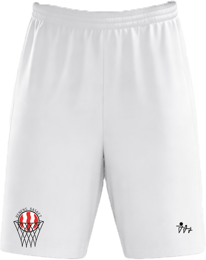 Short échauffement - Renens Basket - Blanc