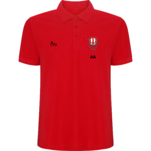 Polo rouge Renens Basket - Front