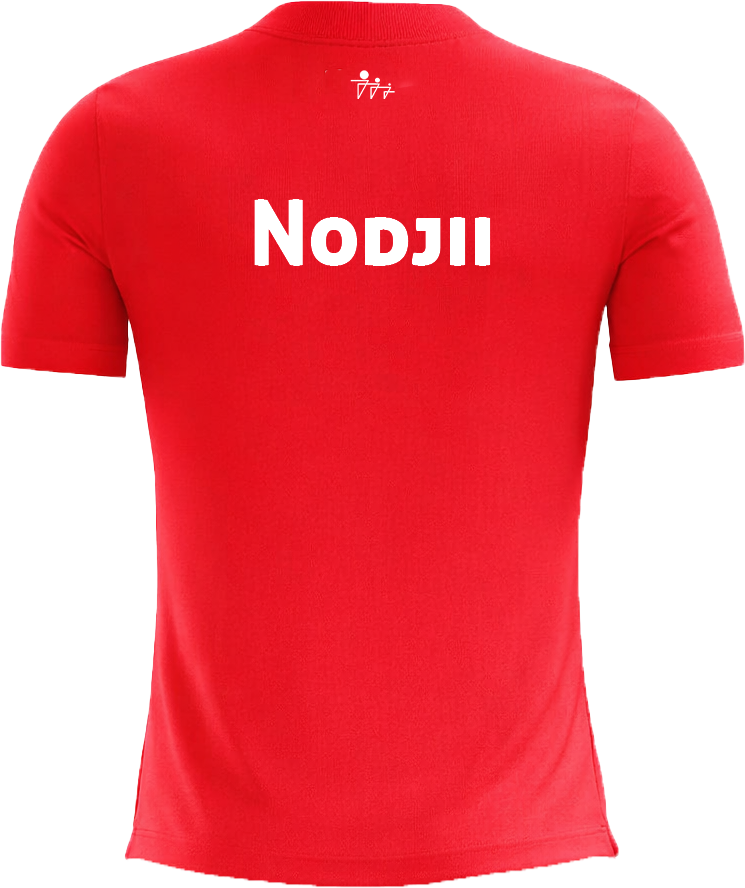 T-shirts échauffement back - Renens Basket - Rouge